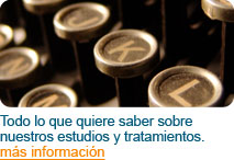 Todo lo que quiere saber sobre nuestros estudios y tratamientos